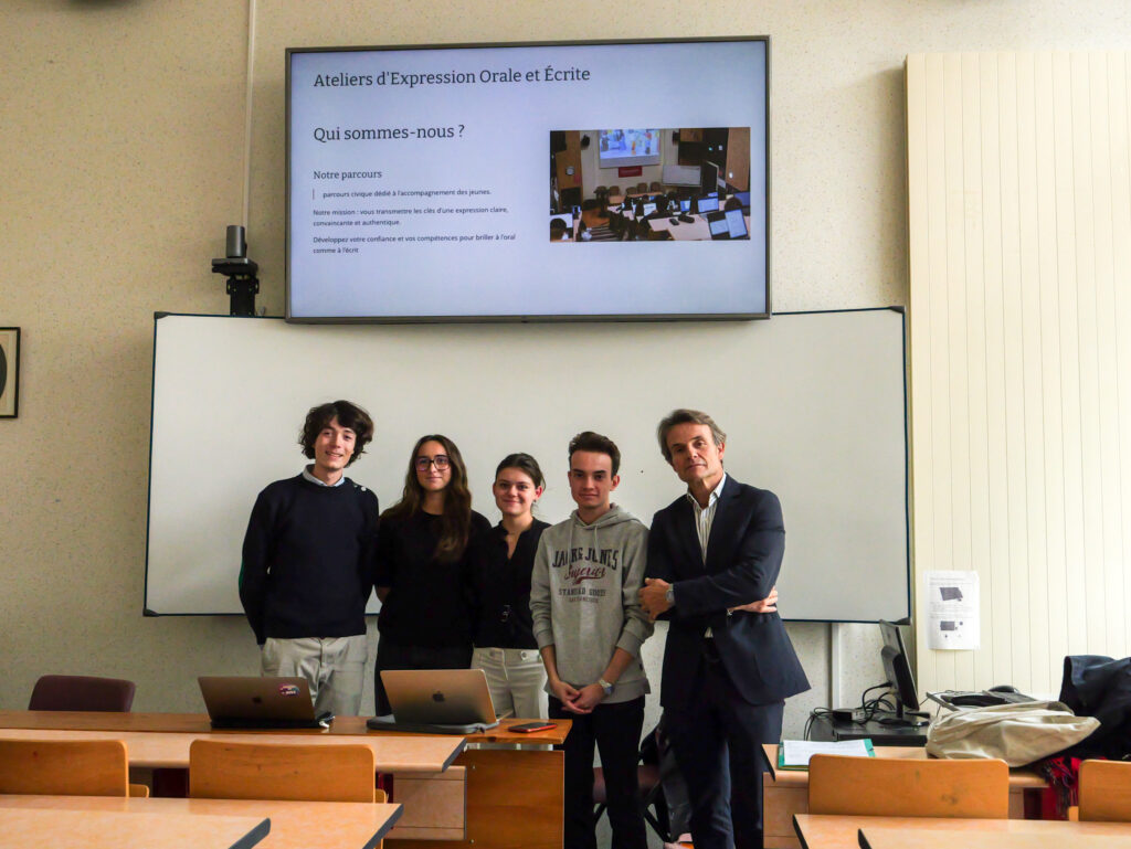 atelier eloquence du Groupe Saint-Benigne