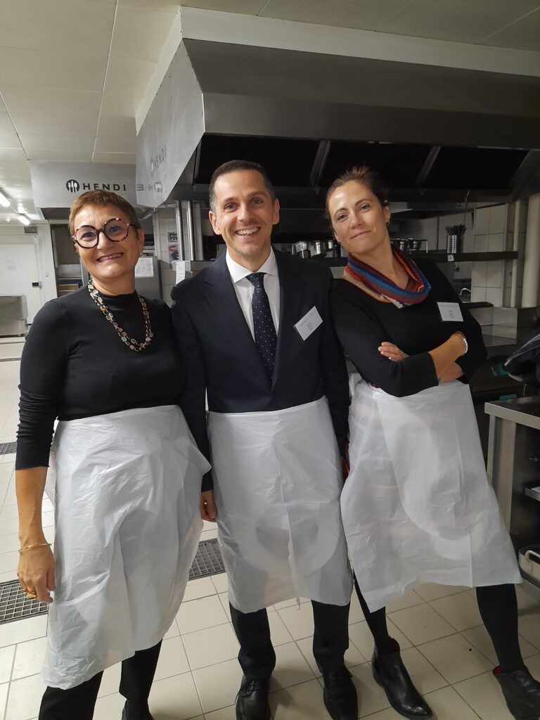 erasmus professeurs italiens cuisine