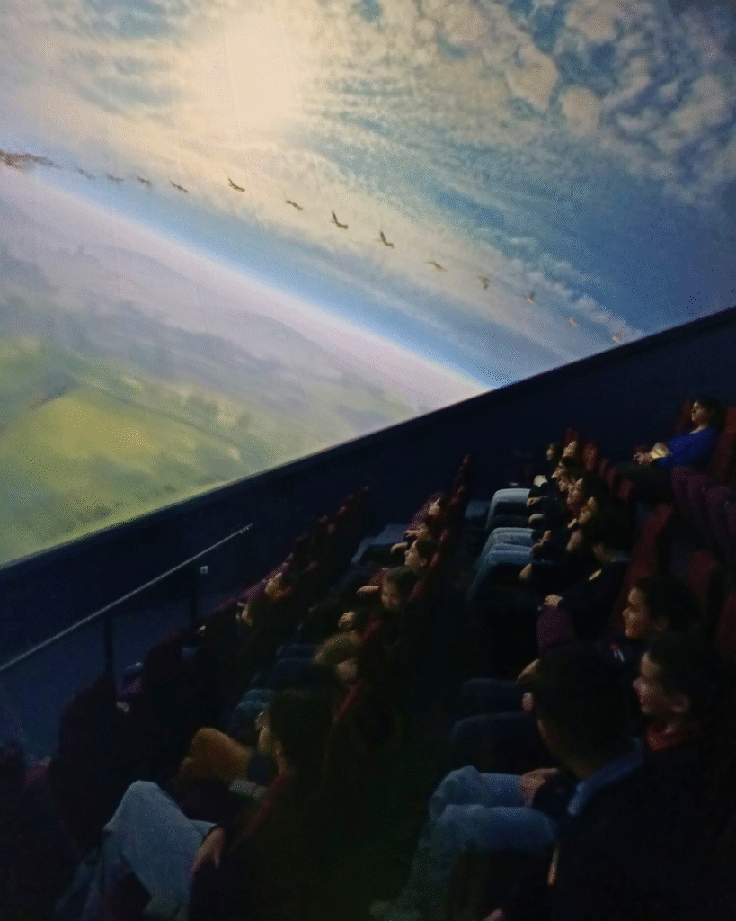 darwin au planetarium avec les cm1