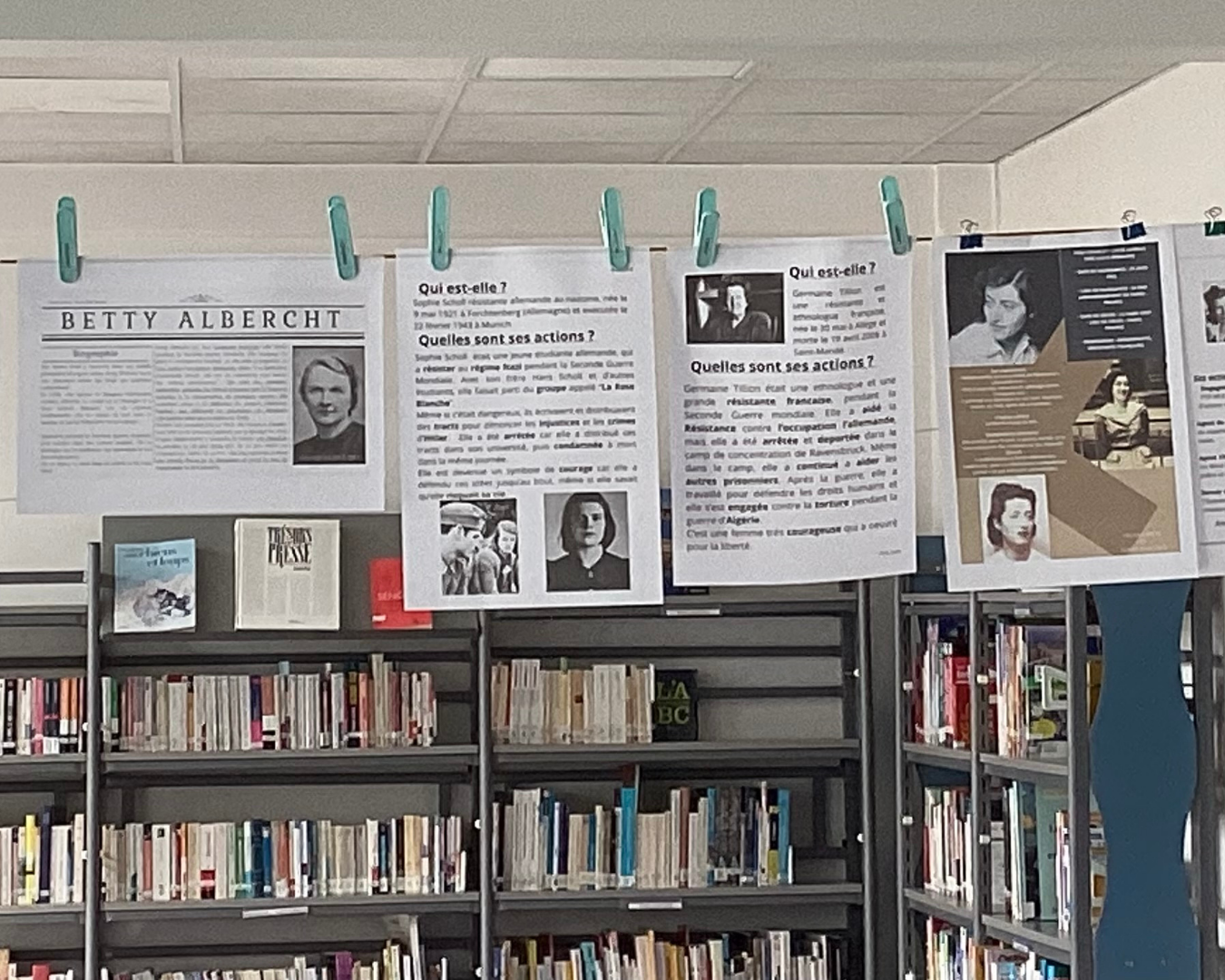 exposition resistance femmes