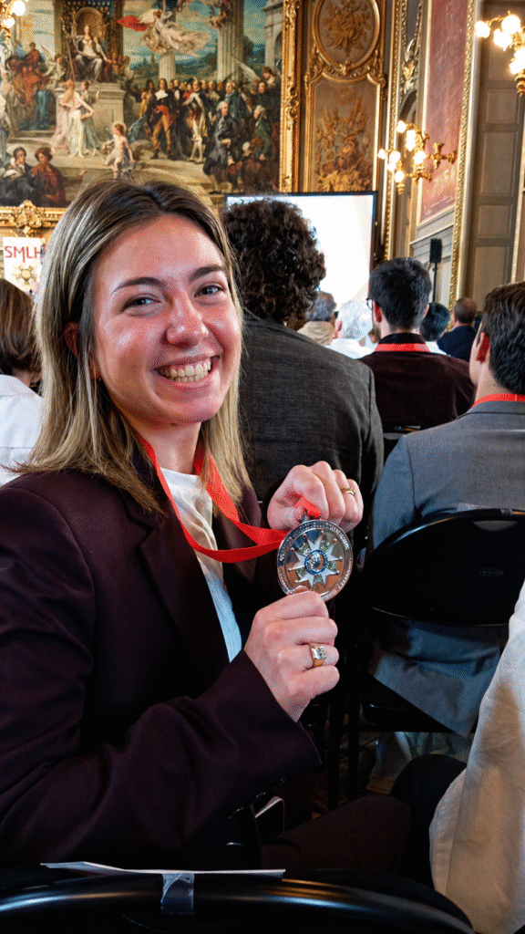 Maëva Tobler, apprentie à SB Formation, lauréate du Prix d’Excellence SMLH 21